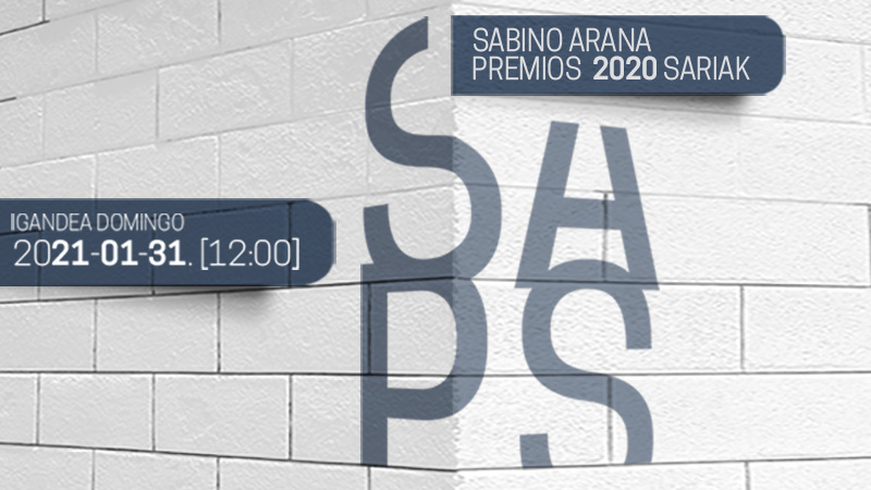 Premios Sabino Arana Sariak 2020